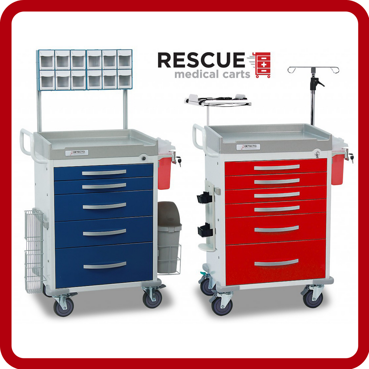 Detecto Rescue Medical Carts